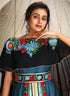Embroidery work designer takchita evening partywear dubai kaftan