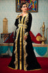 Black morrocon designer kaftan