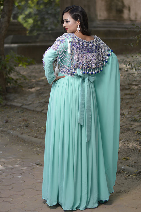 Womans georgette kaftan online