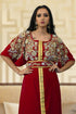 Maroon maxi Partywear Kaftan