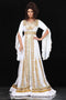 Wedding takchita white moroccan kaftan