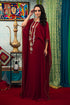 Maroon georgette israeli kaftan