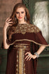 Brown designer designer kaftan