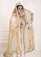 White unique wedding hand beaded long sleeve maxi arabic moroccan takchita kaftan