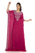 Luxury arabic maxi pink kaftans