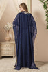 Blue kaftan designer