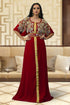 Maroon maxi Partywear Kaftan