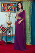 Violet georgette kaftan