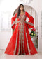 Designer hand beaded long sleeve moroccan party wedding kaftan