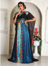 Embroidery work designer takchita evening partywear dubai kaftan