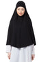Black Plain Jersey Hijab