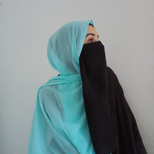 2 Pcs Combo- Nose Piece-Half Niqab