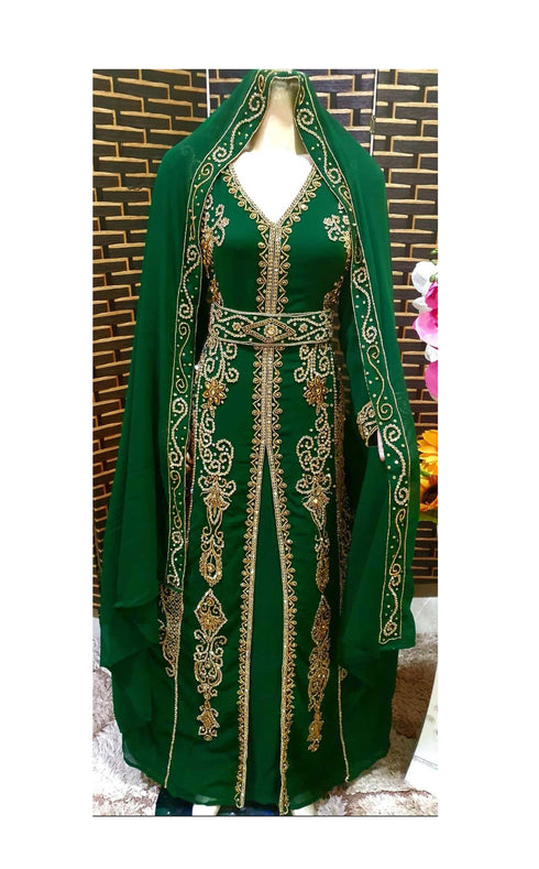 Emerald Green Kaftan for Women