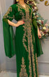 Sale!! Royal Fashion Dubai Beaded Kaftan Arabian Plus Size Party Fancy African Clothing Crystal Fancy Work Dresses