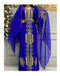 Royal Fashion Wedding Dubai Beaded Kaftan Abaya Party African Clothing Crystal Fancy Work Dresses