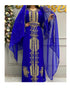 Royal Fashion Wedding Dubai Beaded Kaftan Abaya Party African Clothing Crystal Fancy Work Dresses