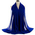 Navy Blue luxurious full sleeve embroidered Moroccan Kaftan With Sun-proof hijab.