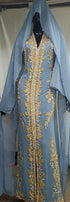 Blue Eid Kaftan for Women