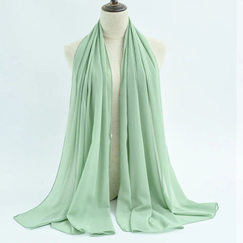 Light Green Georgette Zari Work Kaftan