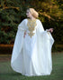 SALE!! New Embellished Silver & gold Beaded Stone Moroccan Floweriness Dubai Georgette Kaftan Takshita Var